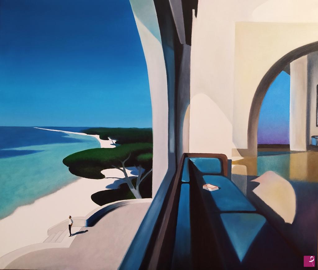 quadri in vendita online - Paesaggio Buzzoni Filippo art