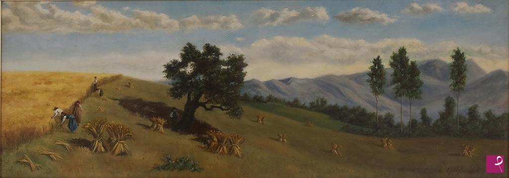 quadri in vendita online - paesaggio campestre