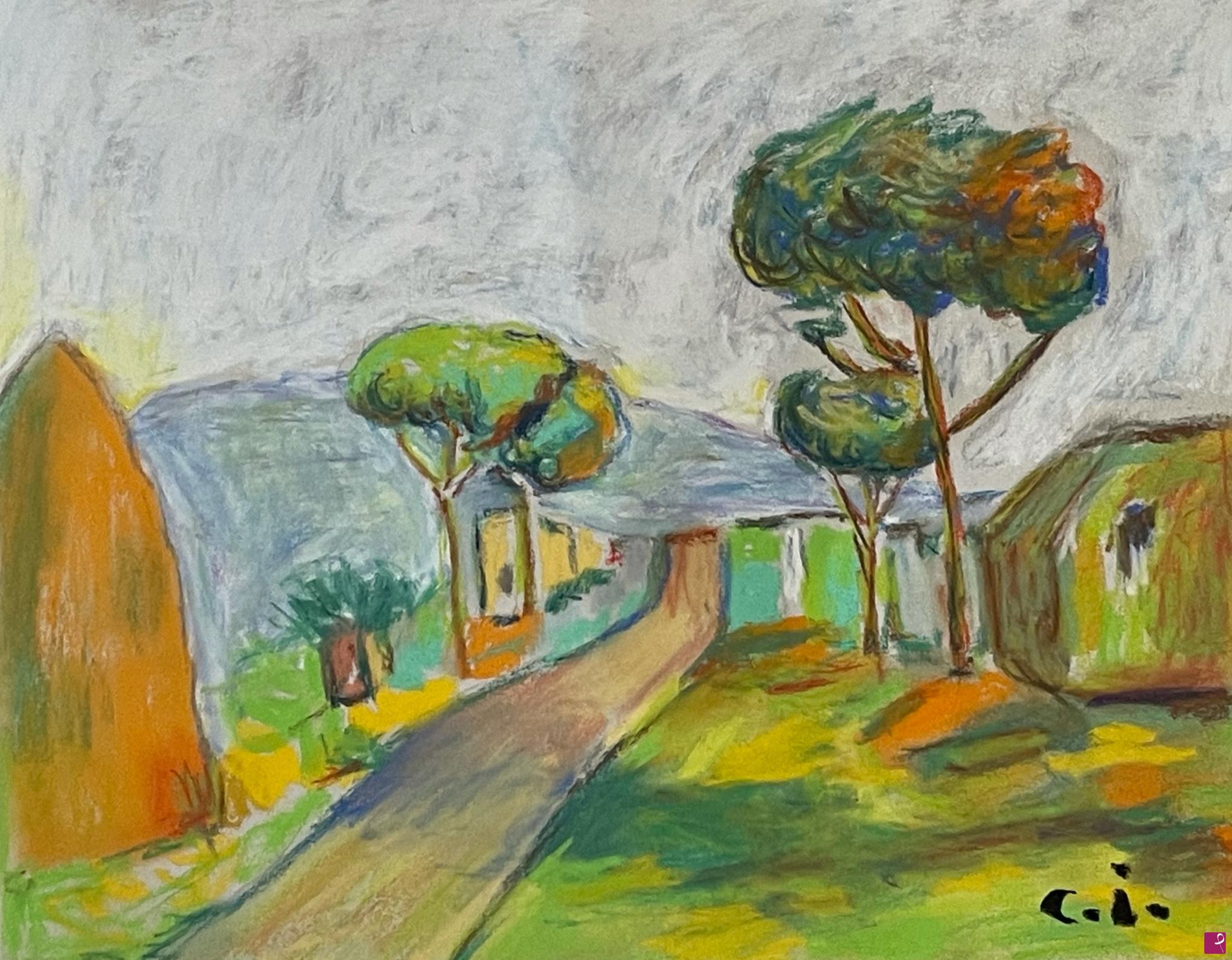 quadri in vendita online - Paesaggio campestre