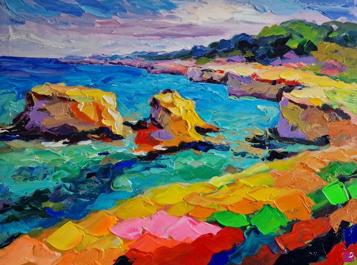 quadri in vendita online - Paesaggio contemporaneo, impressionismo; Salento