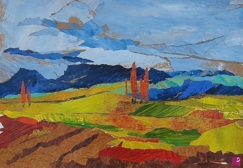 quadri in vendita online - Paesaggio d´autunno