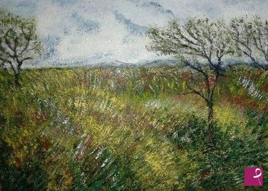 quadri in vendita online - Paesaggio d'autunno