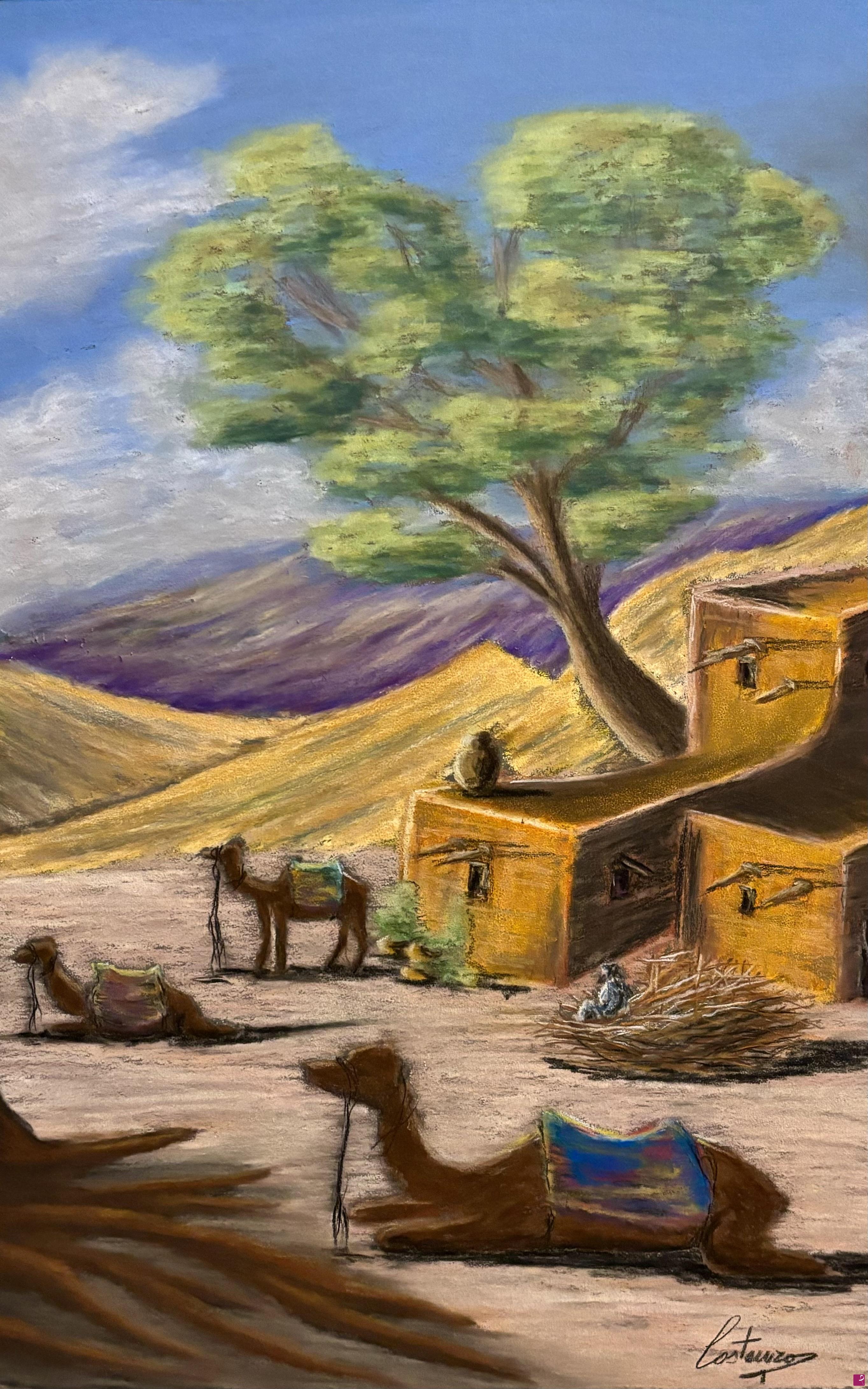 quadri in vendita online - Paesaggio desertico 