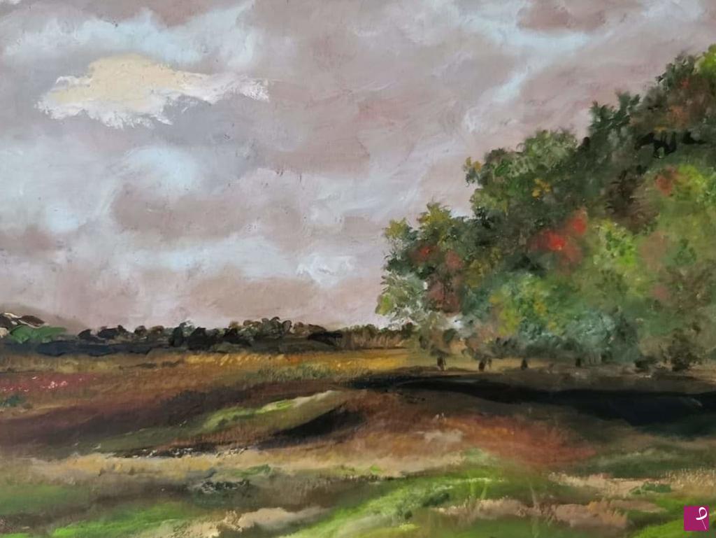 quadri in vendita online - Paesaggio di campagna