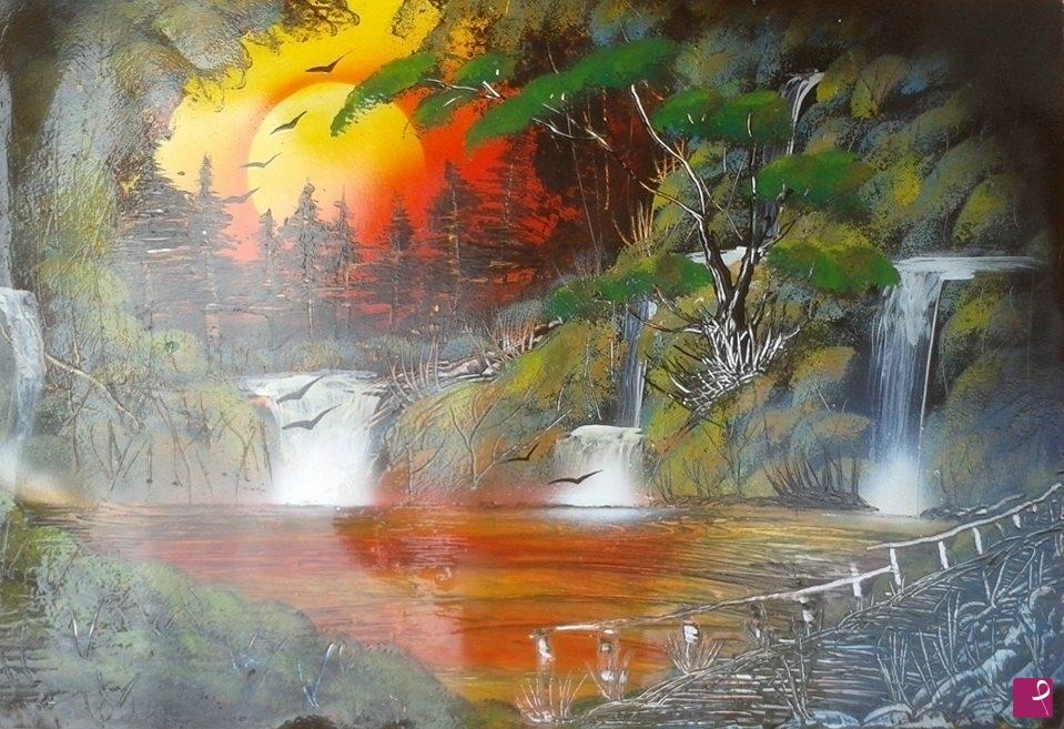 quadri in vendita online - paesaggio di lago
