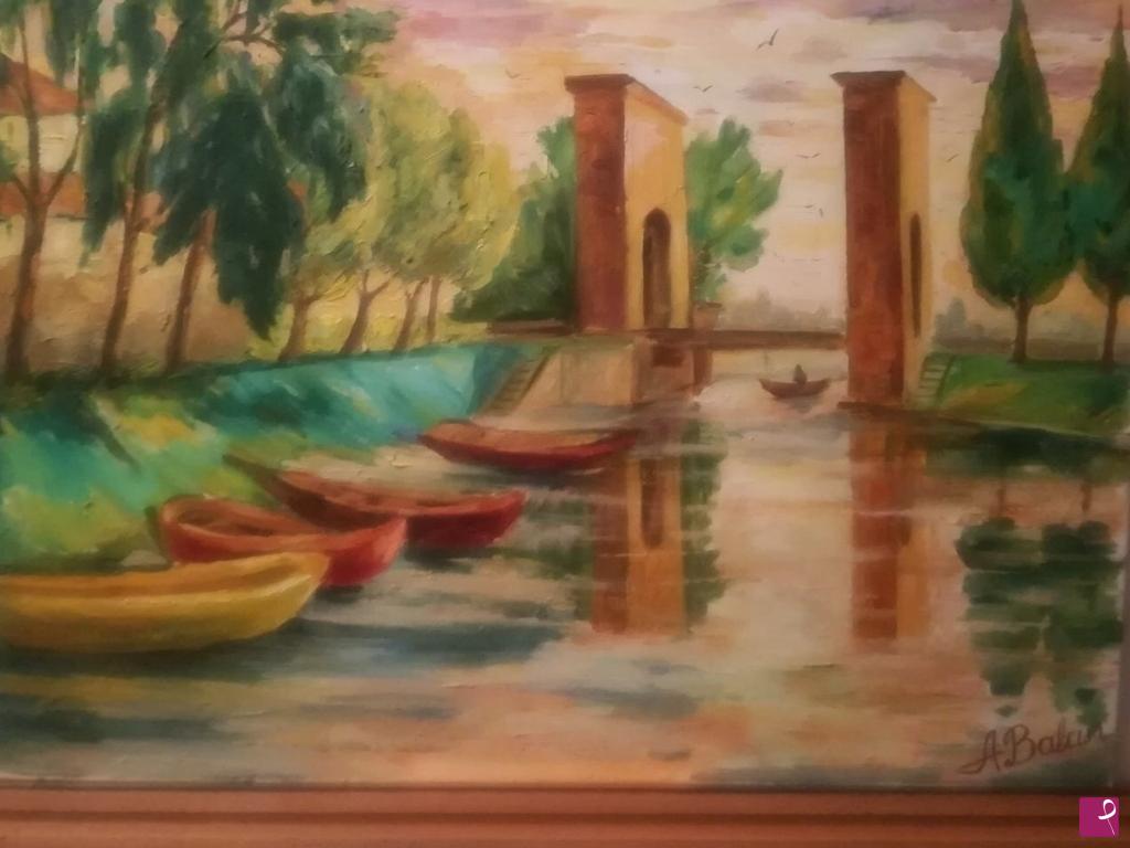 quadri in vendita online - Paesaggio di Mantova