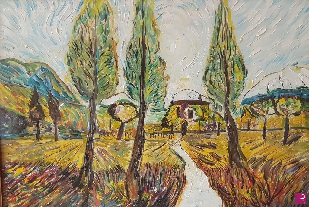 quadri in vendita online - Paesaggio di montagna
