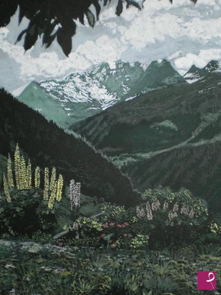 quadri in vendita online - Paesaggio di montagna