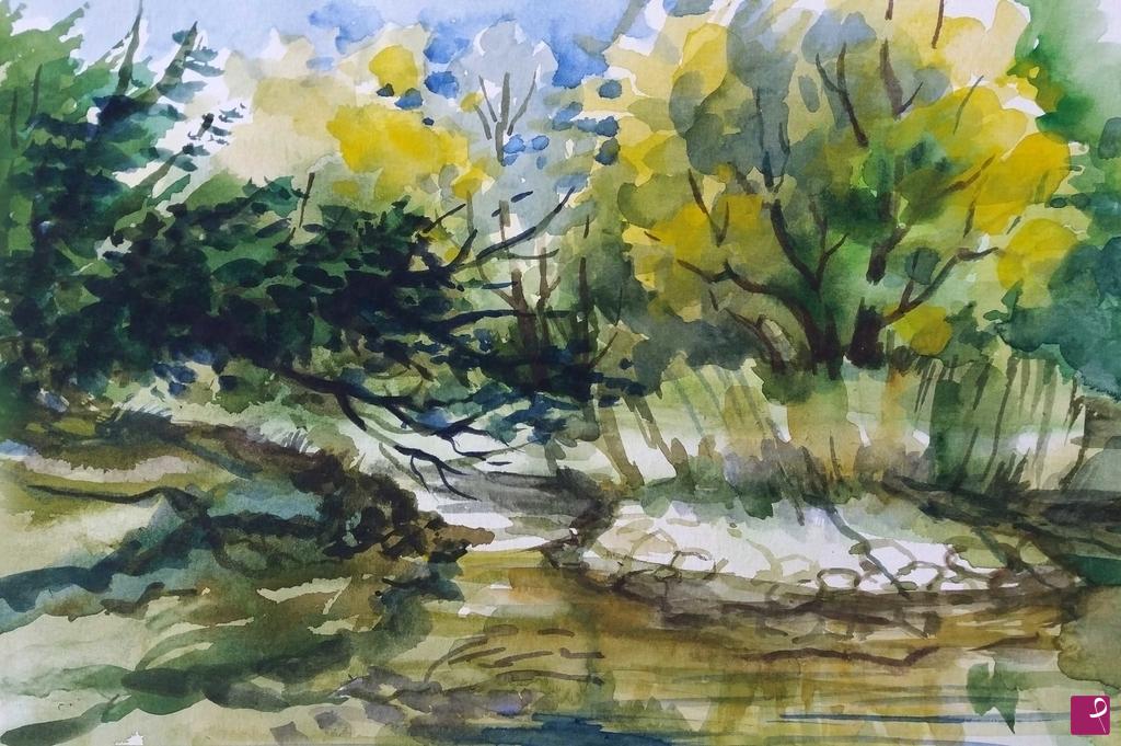 quadri in vendita online - paesaggio di natura