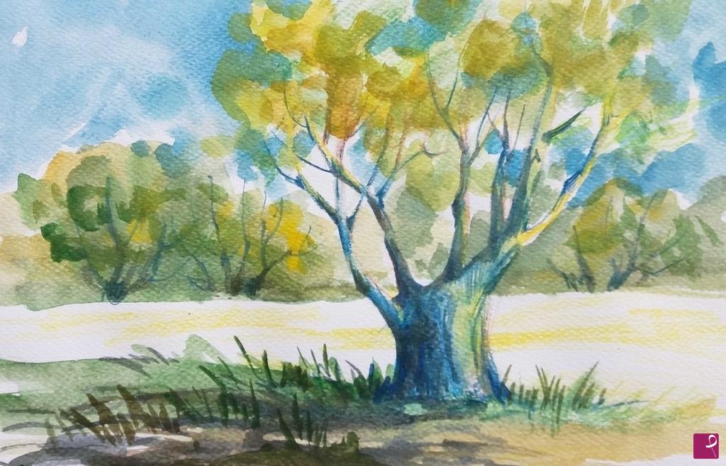 quadri in vendita online - paesaggio di natura