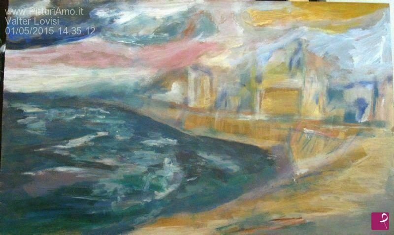 quadri in vendita online - Paesaggio evanescente mis. 80 x 50