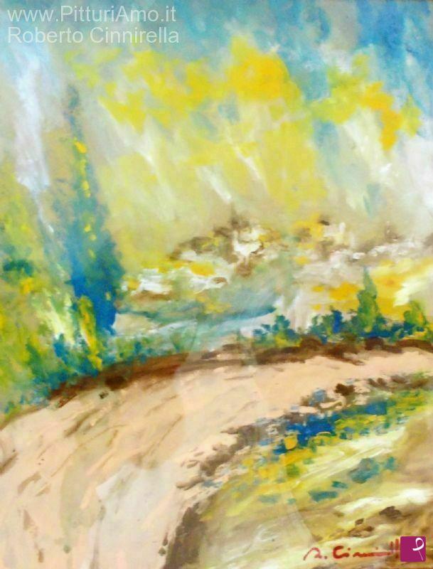 quadri in vendita online - paesaggio impressionista