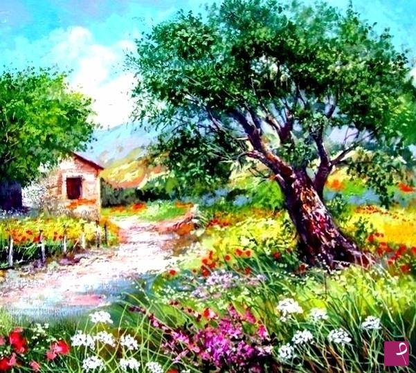 quadri in vendita online - paesaggio incantato