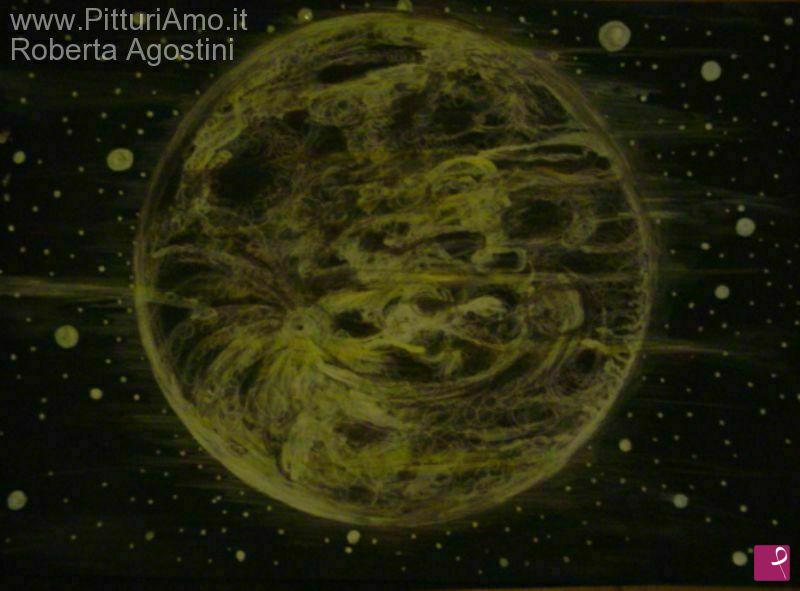 quadri in vendita online - PAESAGGIO LUNARE