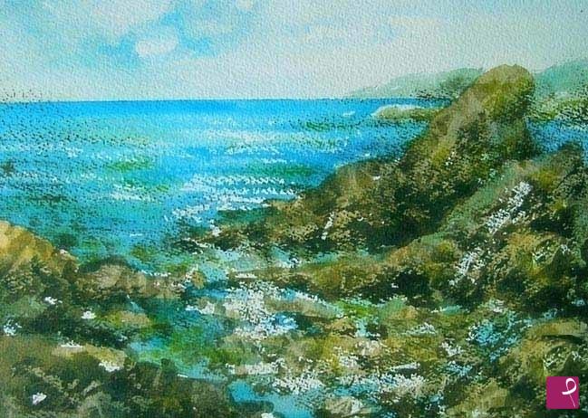 quadri in vendita online - paesaggio marina
