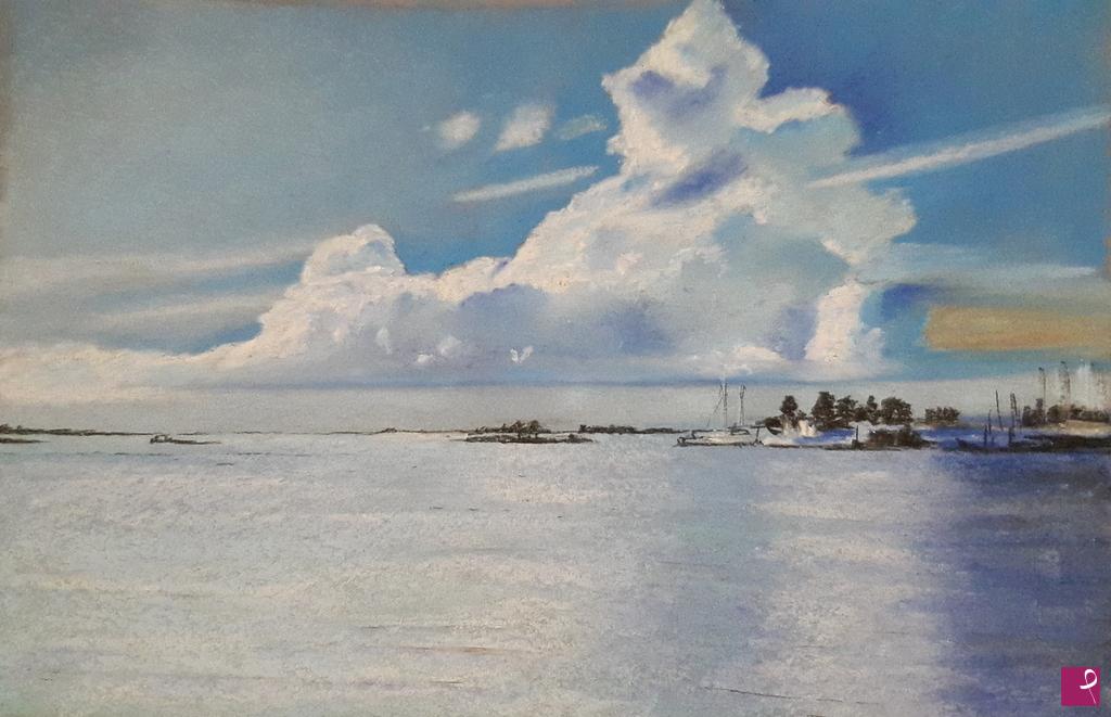 quadri in vendita online - Paesaggio marino