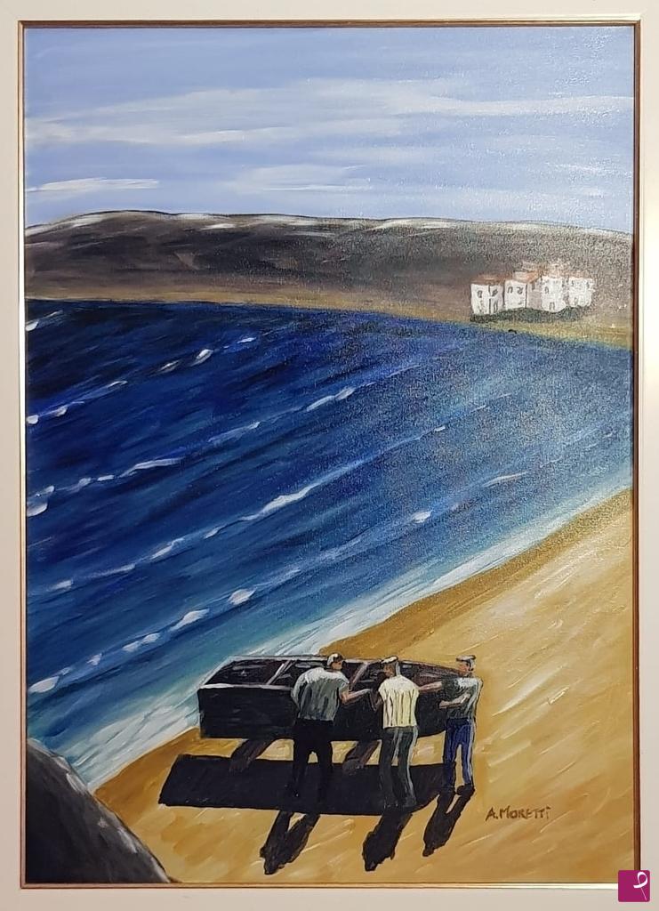 quadri in vendita online - Paesaggio marino