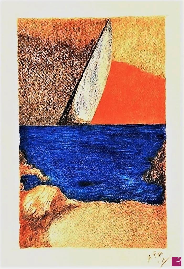 quadri in vendita online - Paesaggio marino