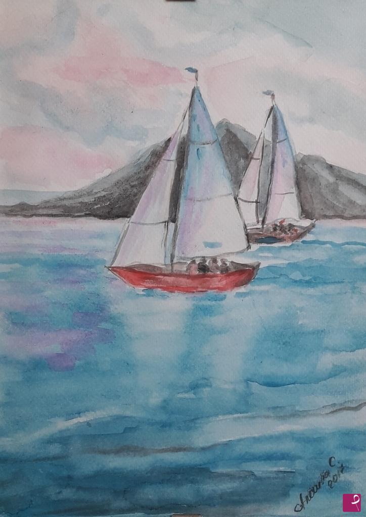quadri in vendita online - Paesaggio marino