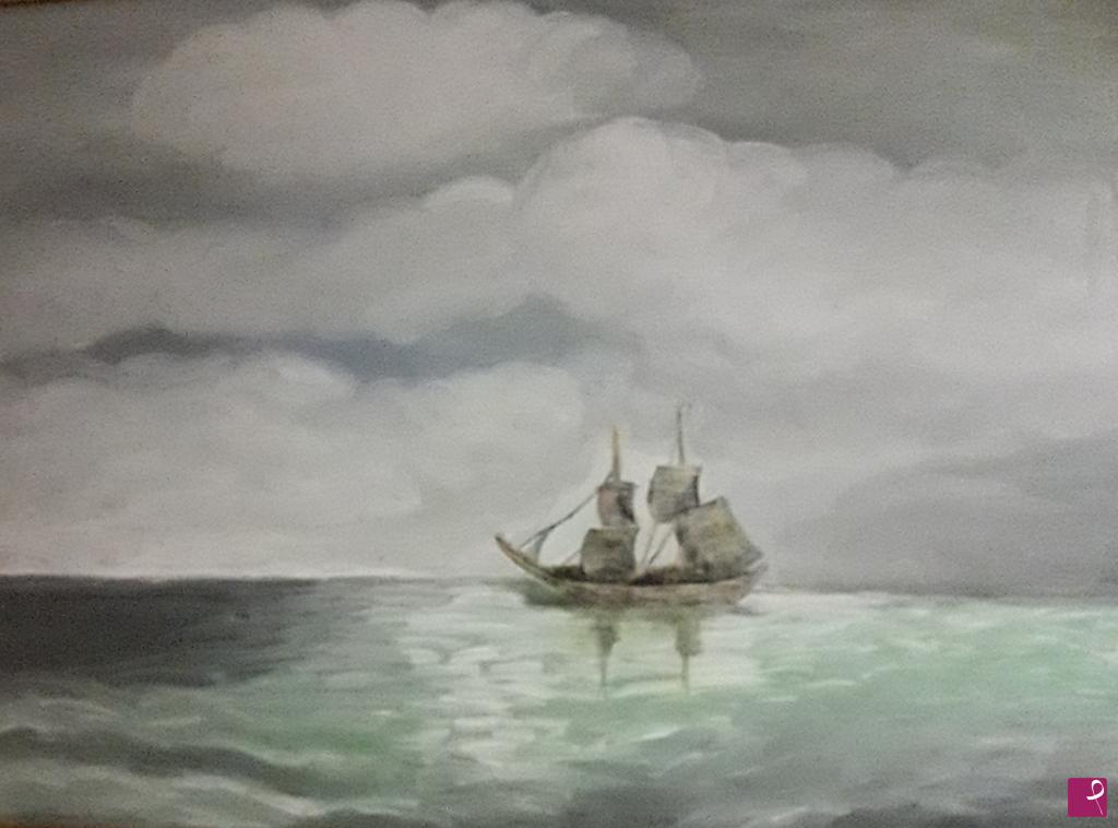 quadri in vendita online - Paesaggio marino 