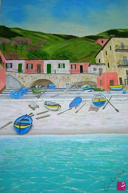 quadri in vendita online - PAESAGGIO MEDITERRANEO 10