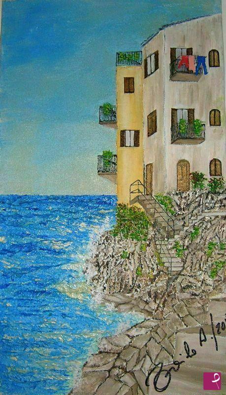quadri in vendita online - PAESAGGIO MEDITERRANEO  11