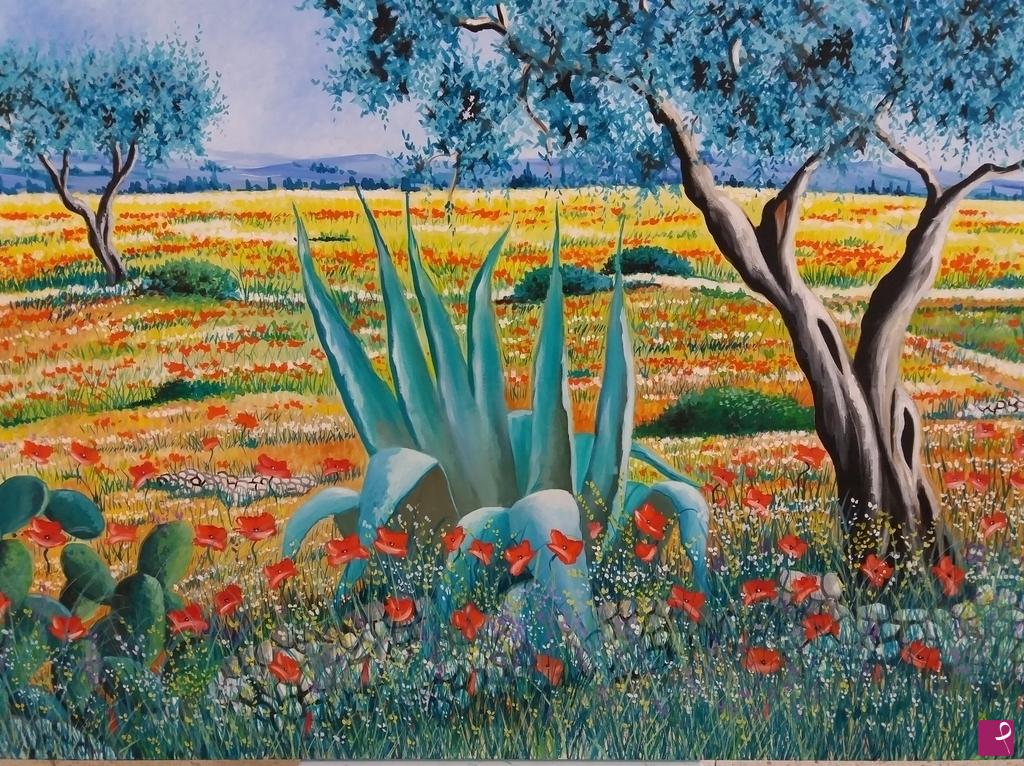 quadri in vendita online - paesaggio mediterraneo