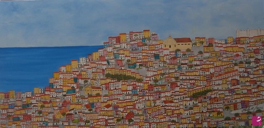 quadri in vendita online - Paesaggio mediterraneo 8