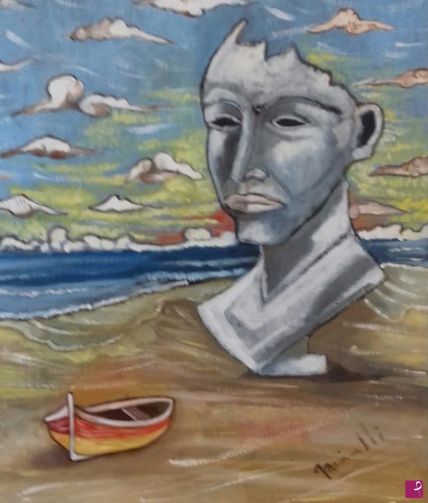 quadri in vendita online - Paesaggio metafisico 