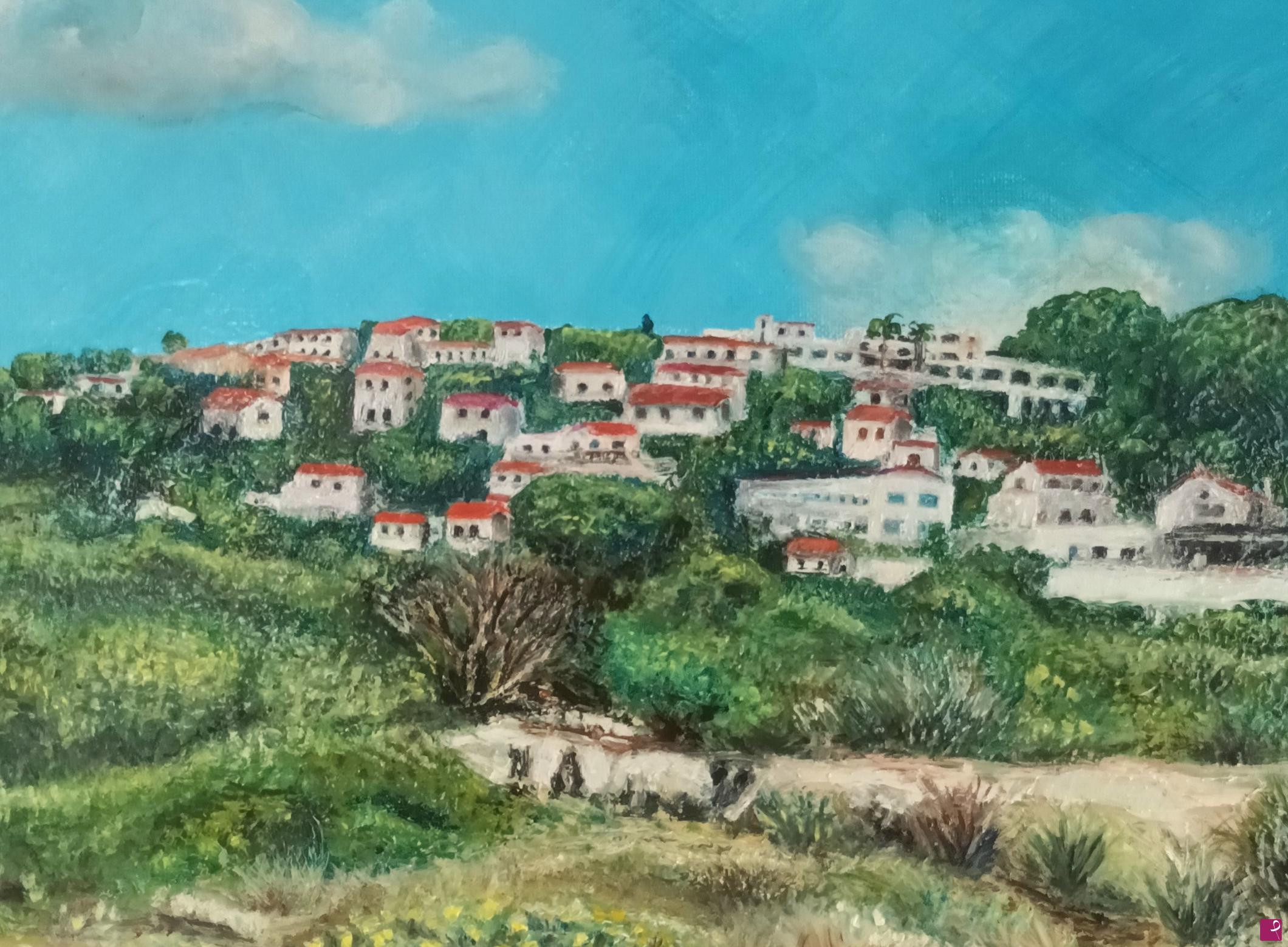 quadri in vendita online - Paesaggio Minorca