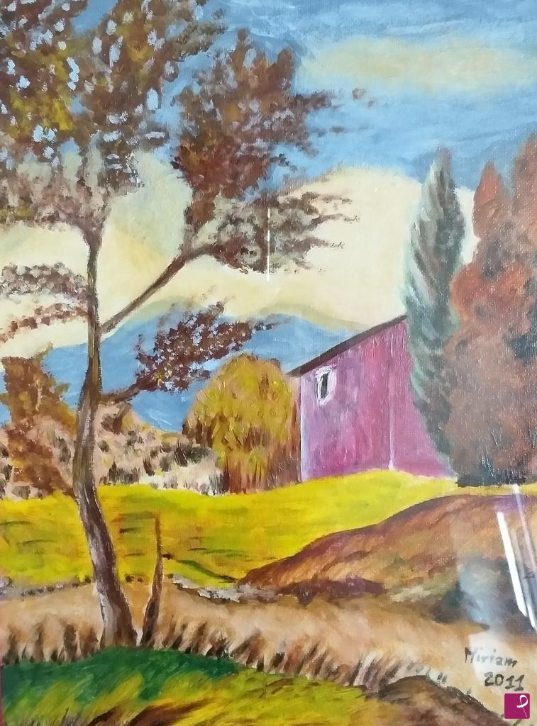 quadri in vendita online - PAESAGGIO MONTANO
