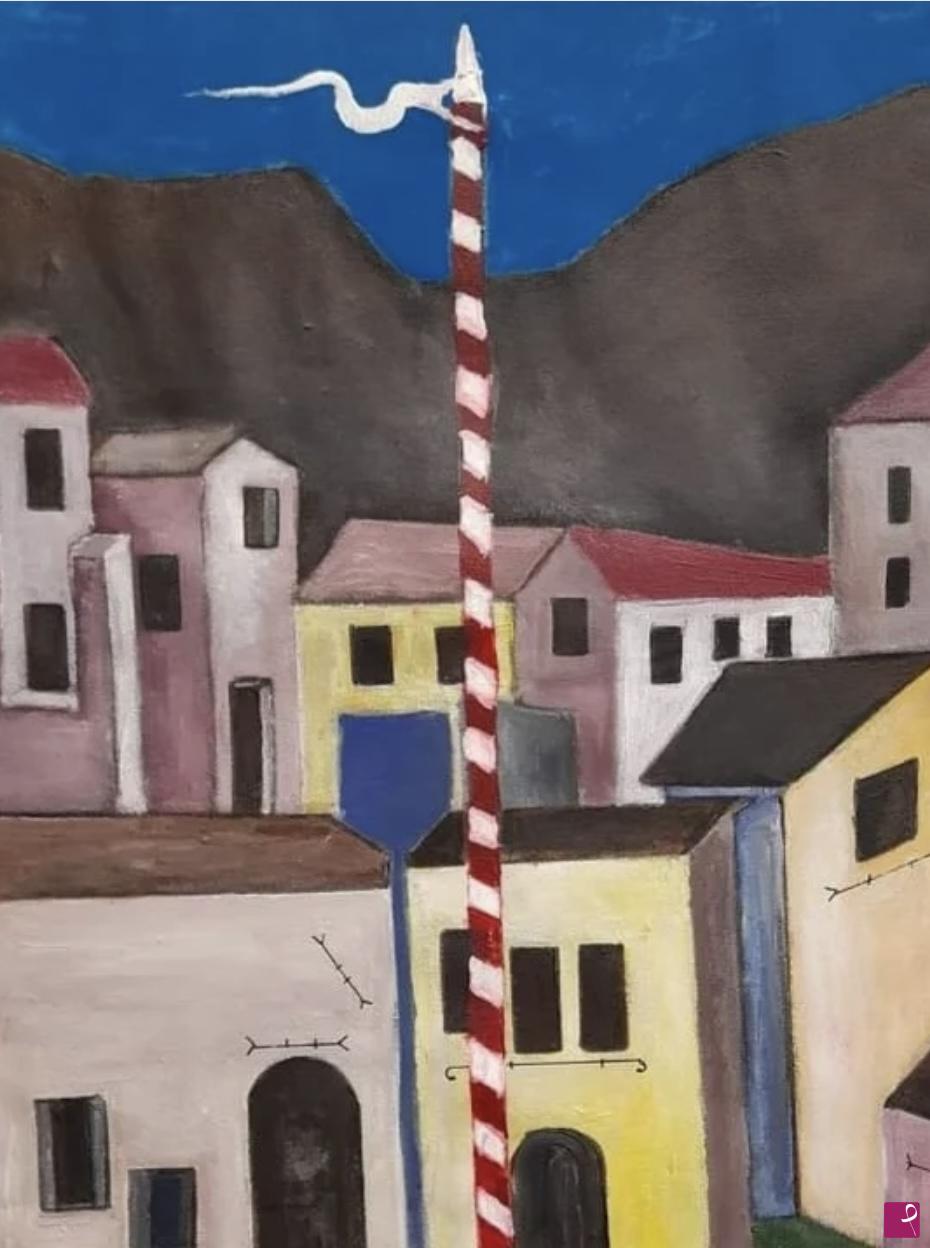 quadri in vendita online - Paesaggio montano