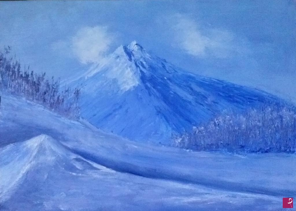 quadri in vendita online - Paesaggio montano
