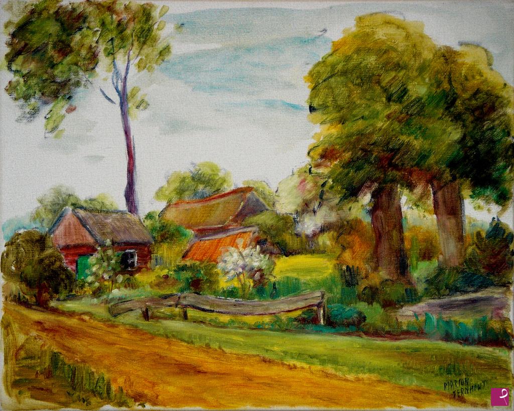 quadri in vendita online - Paesaggio Ouderkerk aan de Amstel (Paesi Bassi)
