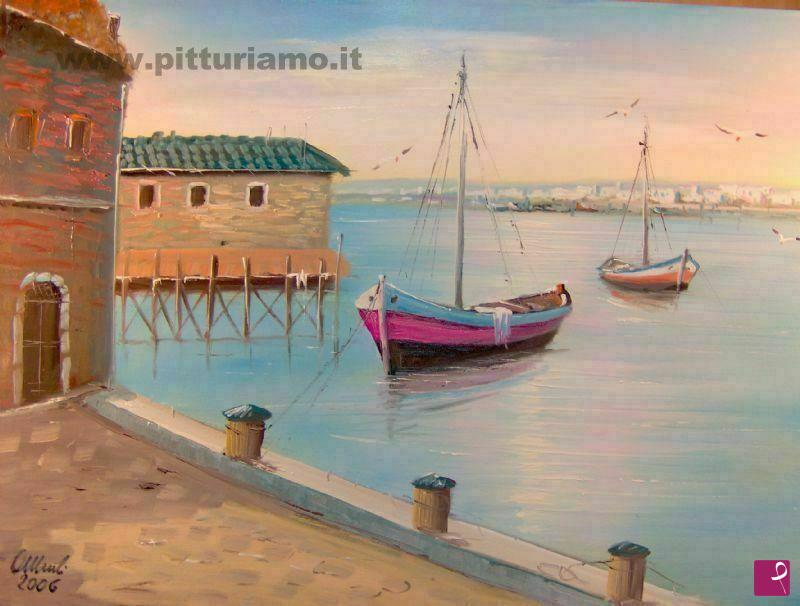 quadri in vendita online - Paesaggio Puglia art.15 ( Porto Cesareo ) Salento (LE)
