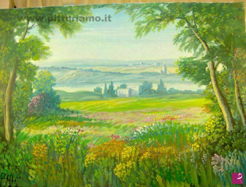 quadri in vendita online - Paesaggio Puglia art.28 (il Gargano)