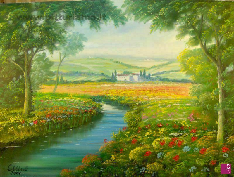 quadri in vendita online - Paesaggio Puglia art.36 ( le Murge)