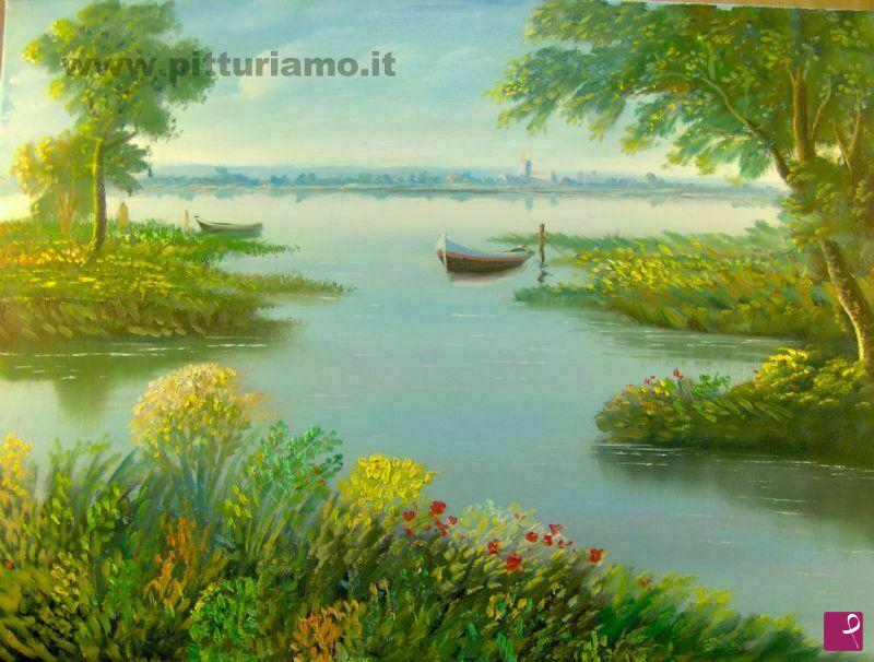 quadri in vendita online - Paesaggio Puglia art.39  ( Sul Mar Jonio) Salento -LE-