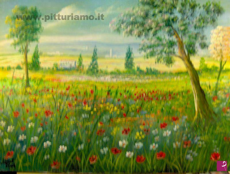 quadri in vendita online - Paesaggio Puglia art.40 ( Il Tavoliere )