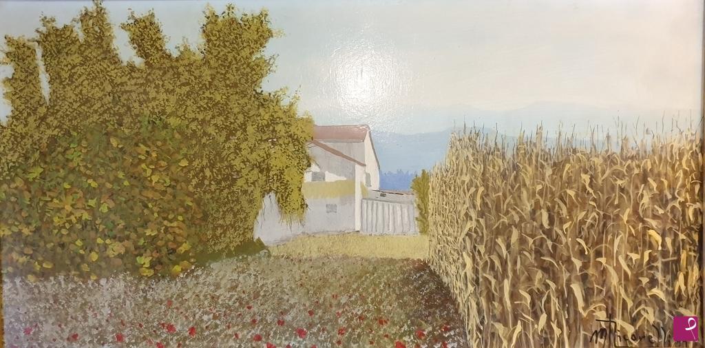 quadri in vendita online - Paesaggio rurale
