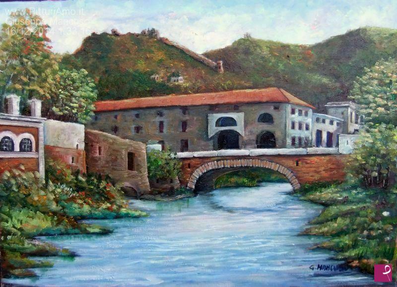quadri in vendita online - Paesaggio Sarnese