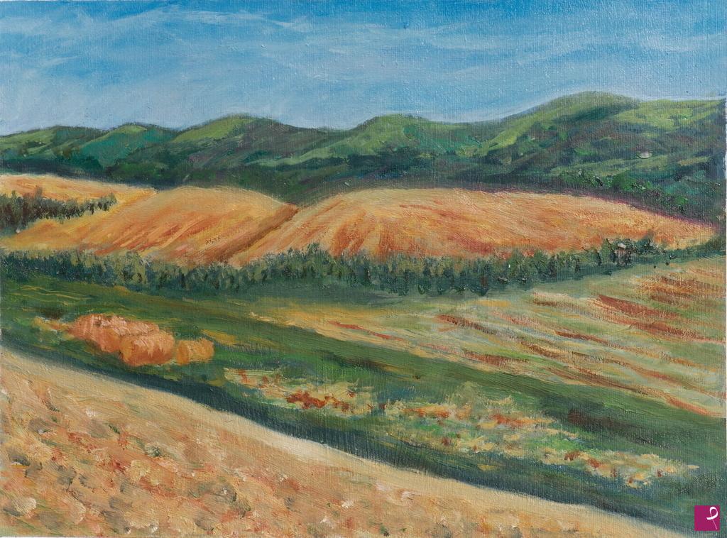 quadri in vendita online - Paesaggio toscano 1