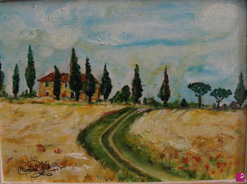 quadri in vendita online - paesaggio toscano