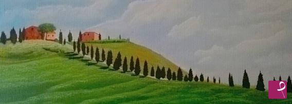 quadri in vendita online - PAESAGGIO TOSCANO