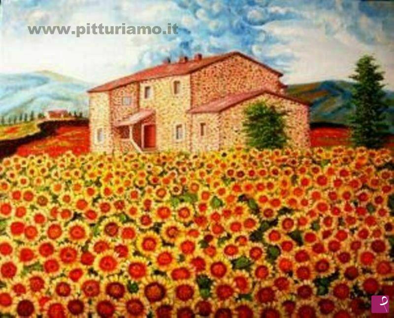 quadri in vendita online - PAESAGGIO TOSCANO