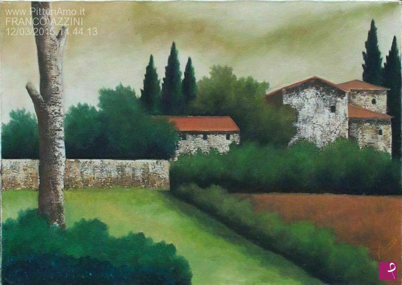 quadri in vendita online - paesaggio toscano