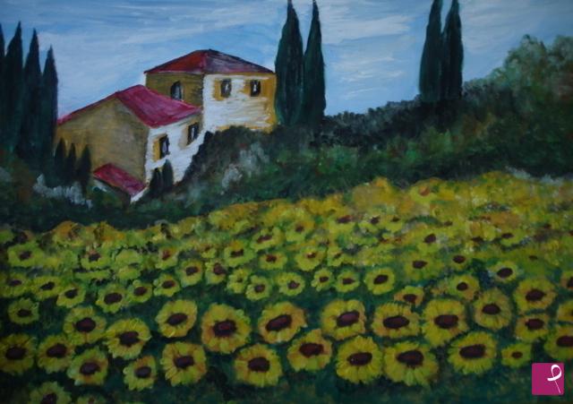 quadri in vendita online - PAESAGGIO TOSCANO