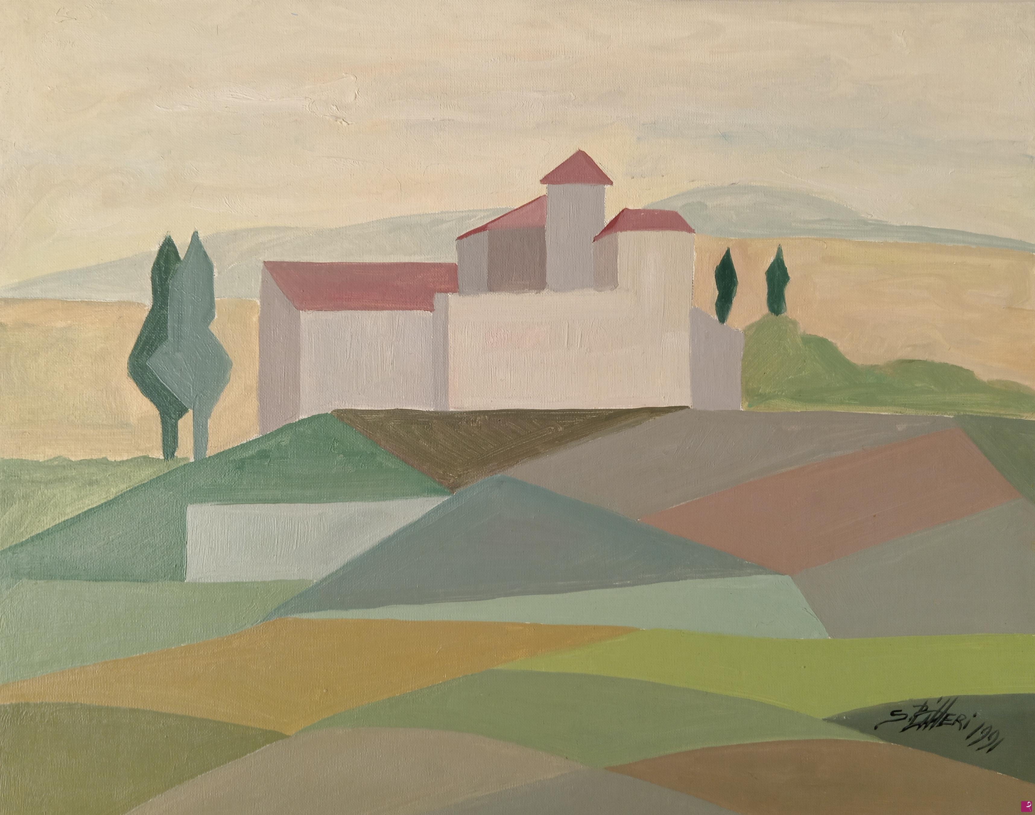 quadri in vendita online - Paesaggio toscano. (Cat.n°17)
