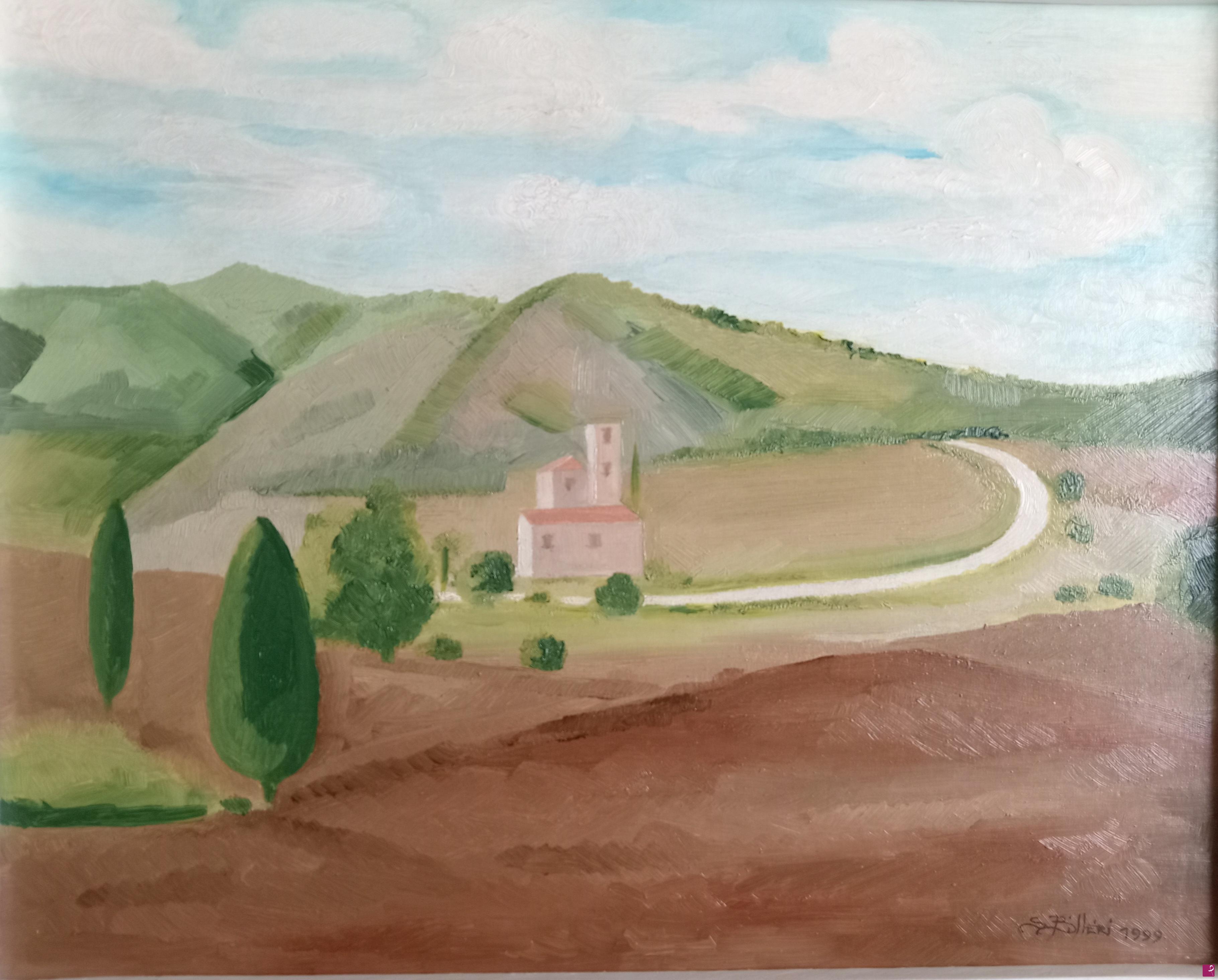 quadri in vendita online - Paesaggio toscano. (Cat.n°48)