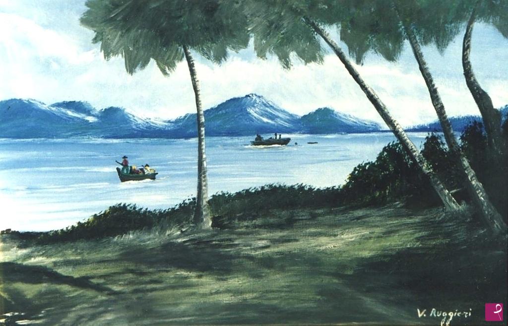quadri in vendita online - PAESAGGIO TROPICALE